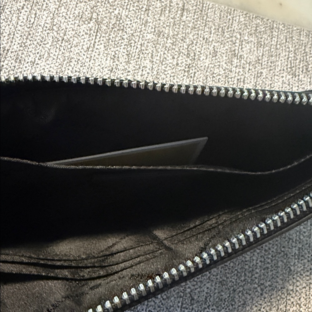 Michael Kors Black and Blue Wristlet - Picture 4 of 5
